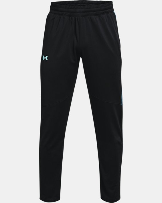 Men's UA Sportstyle Graphic Track Pants, Black, pdpMainDesktop image number 4